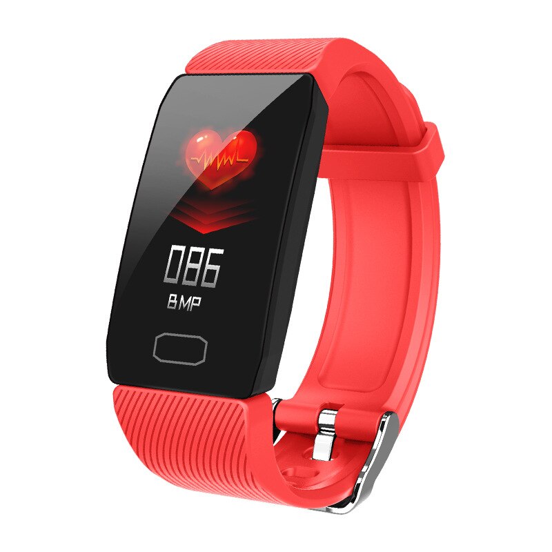 1.14in Smart Bracelet w/ Weather Display, Blood Pressure & Heart Rate Monitor, Fitness Tracker eprolo