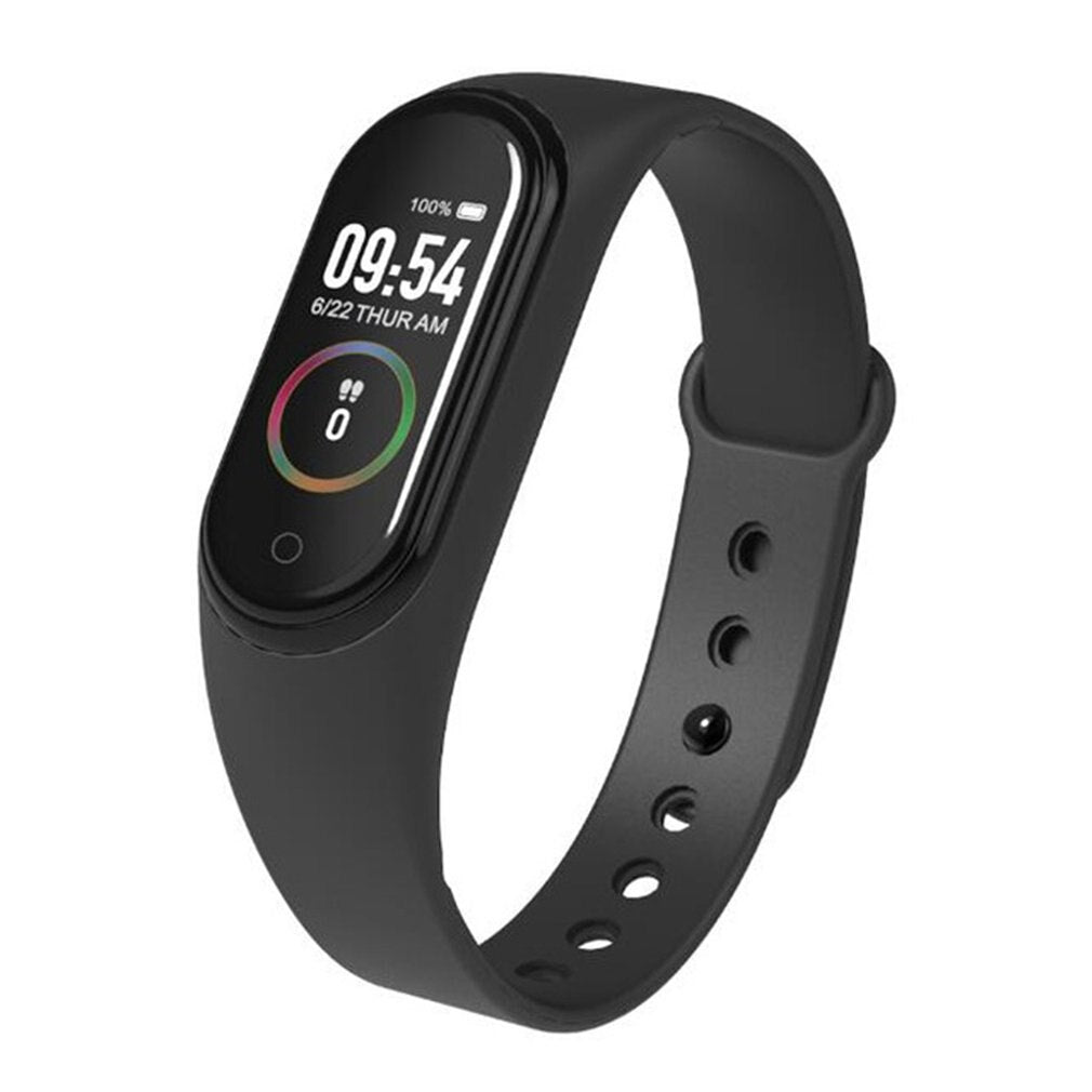 M4 Color Smart Bracelet – Heart Rate, BP/SpO₂, IP67 Waterproof, 90mAh Battery eprolo