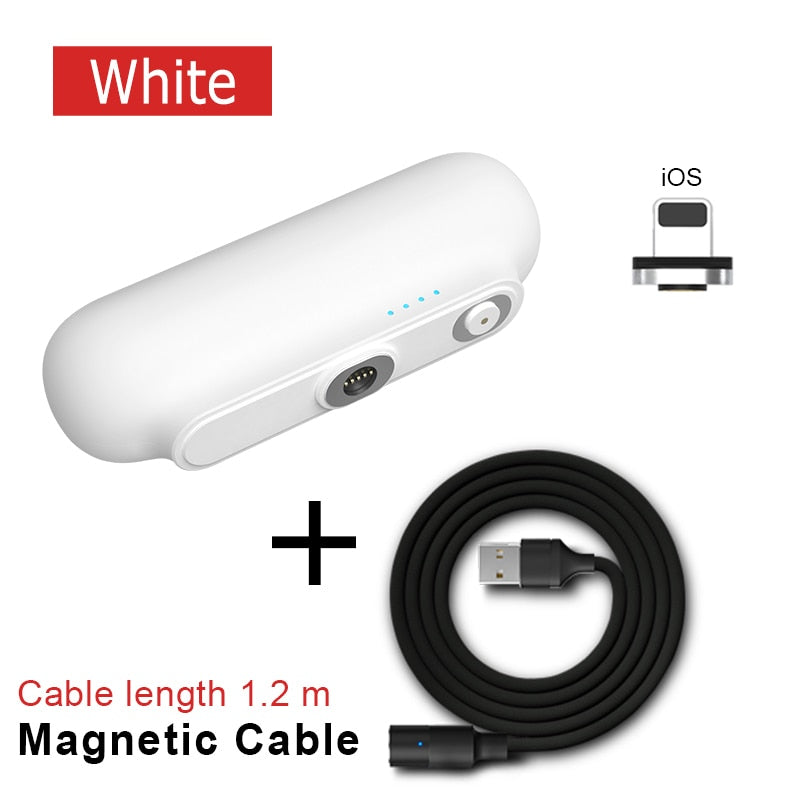 Magnetic Power Bank 2600mAh Portable Charger for iPhone Android Type-C - Mini Wireless External Battery eprolo
