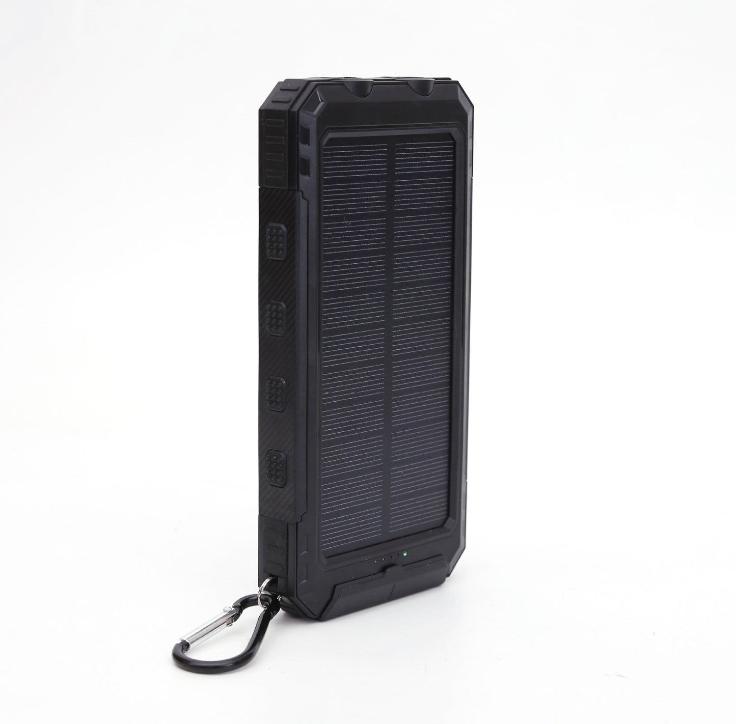 Ultra Thin 20000mAh Solar Power Bank Waterproof Dual LED Flashlights Compass eprolo