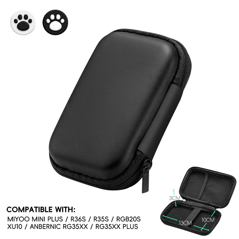 Protective EVA Hard Shell Bag for R35S R36S RG35XX Handheld Game Consoles eprolo