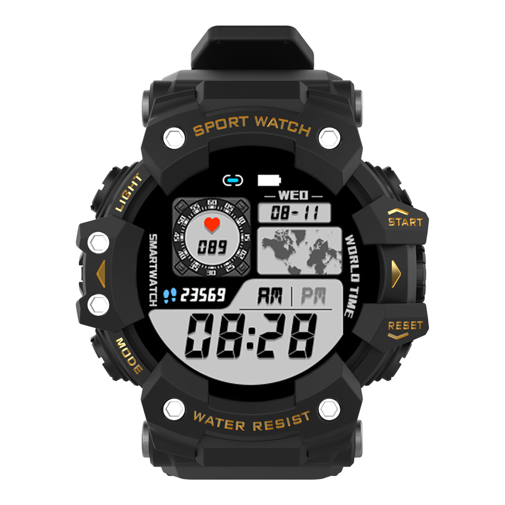 LC11 Flow Fit Smartwatch – Heart Rate, Blood Pressure, IP68 Waterproof, 15-Day Battery eprolo
