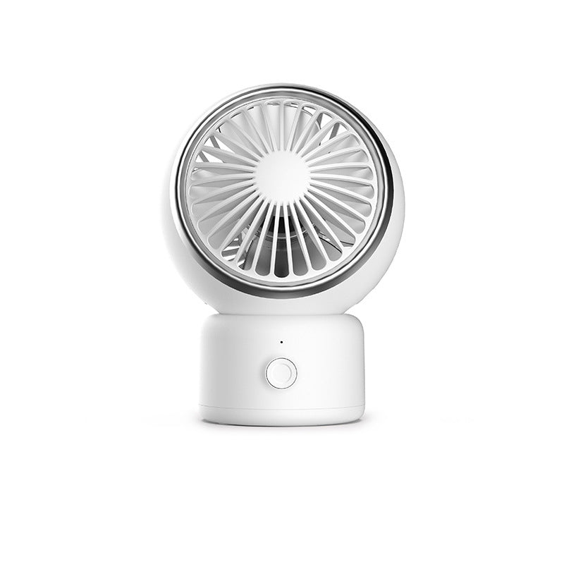 Mini USB Desktop Fan - 4-Speed Quiet Brushless Motor, Portable Electric Fan for Home Office (Blue, White, Green, Pink) eprolo