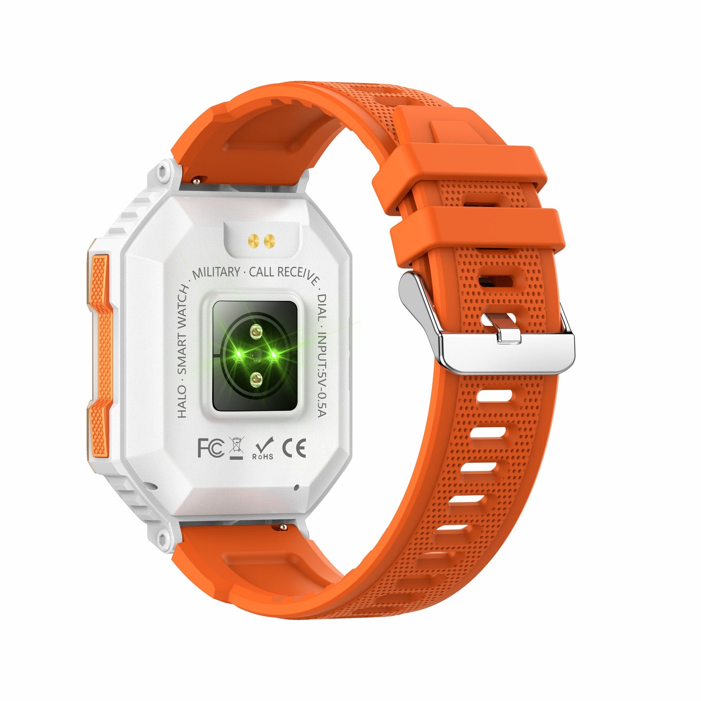 KR80 Bluetooth Smart Watch w/ Heart Rate, Blood Pressure, Blood Oxygen, HD Voice Call, IP67 Waterproof eprolo