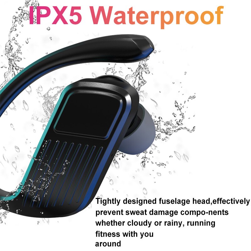 T11 LED Display Bluetooth Earphones - Wireless 8D Stereo, IPX5 Waterproof, 800mAh Charging Case eprolo