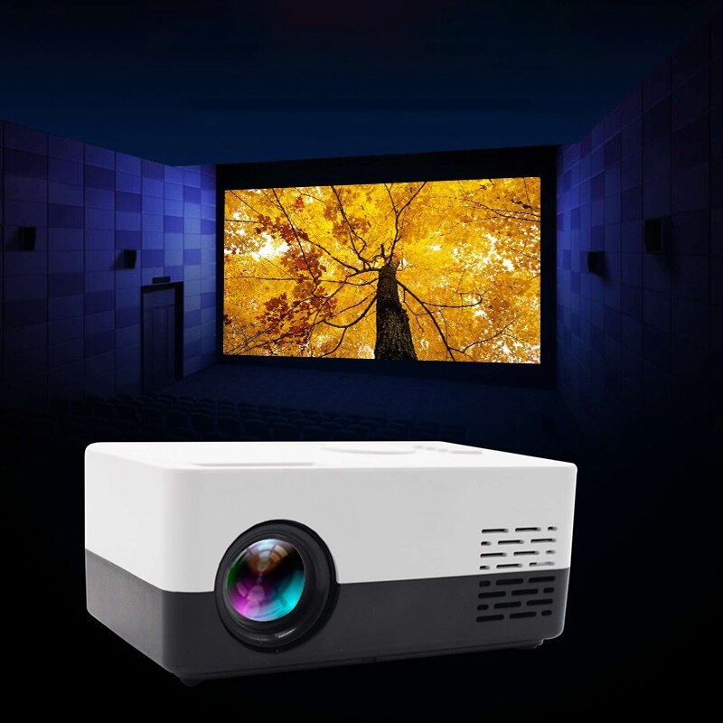 J15 1080P HD Mini LED Projector for Movies & Gaming Handheld Home Theater US Plug eprolo