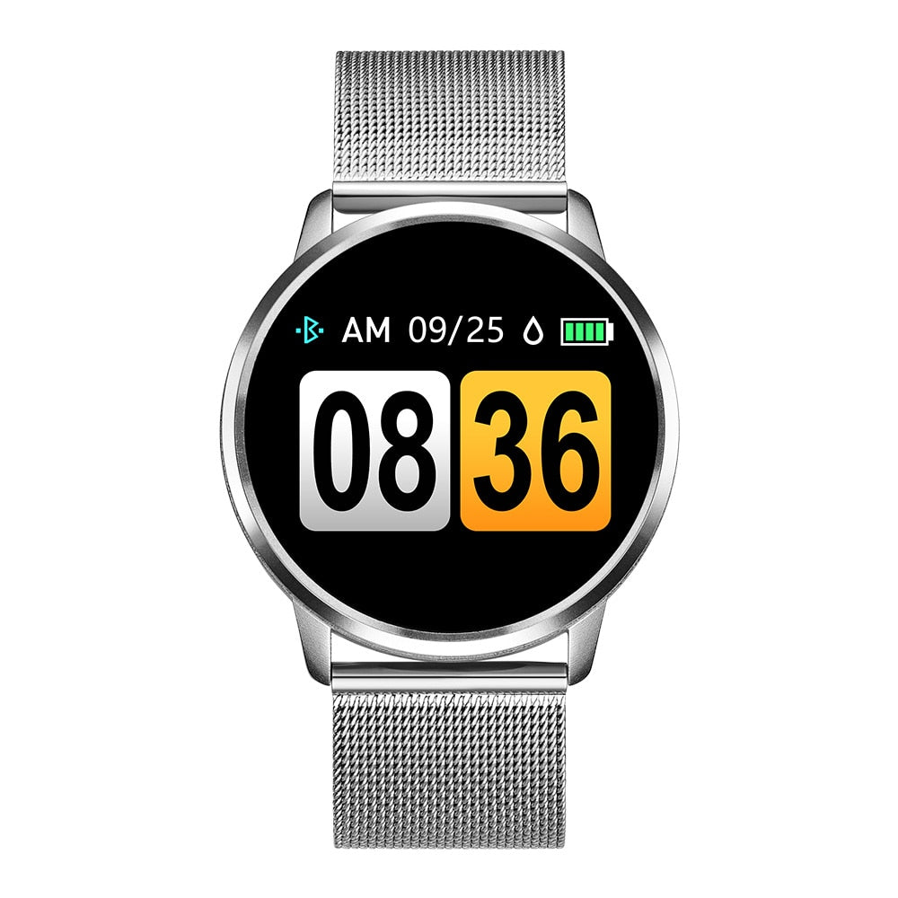 RUNDOING Q8 Smart Watch Fashion Fitness Tracker Heart Rate Monitor for Women eprolo