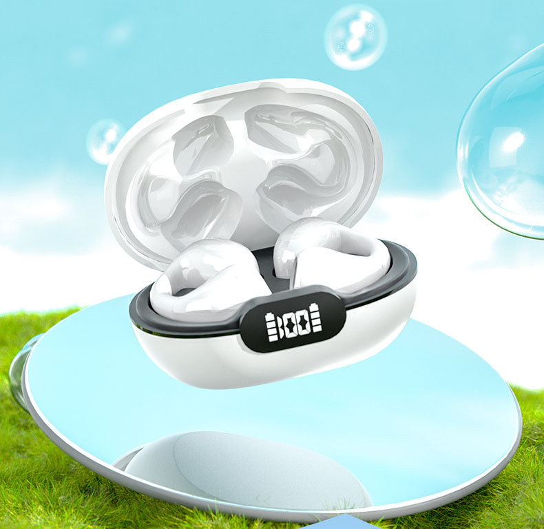LY22 Clip-On Wireless Bluetooth 5.3 Earphones Bone Conduction Sports Headphones eprolo