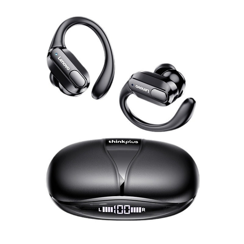 XT80 Wireless Bluetooth Earbuds with Earhooks, 8H Battery, IPX7 Waterproof, Hi-Fi Stereo, Noise Reduction, LED Display eprolo