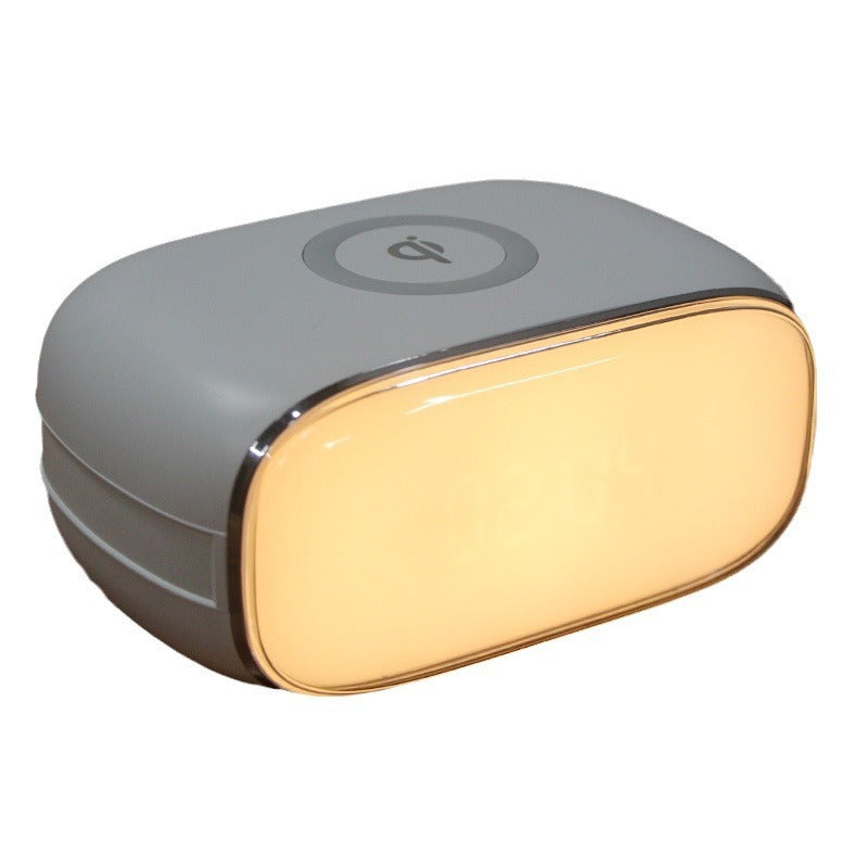 XH-329 Smart Sunrise Alarm Clock with 10W Qi Wireless Charging Night Light eprolo