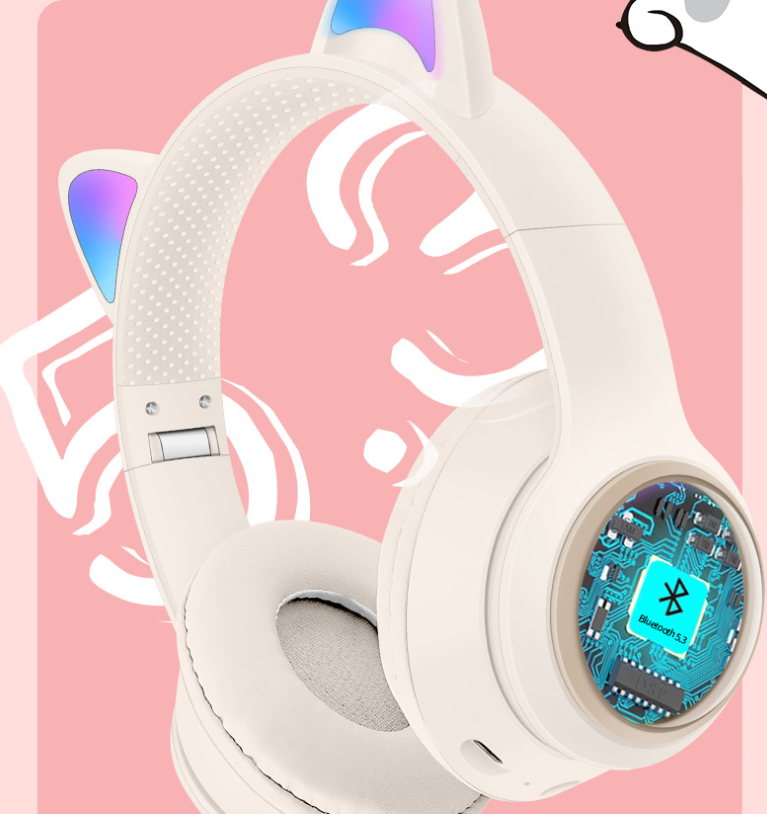 AKZ‑01 Luminous Cute Cartoon Pet Bluetooth Kids Earphones Waterproof eprolo
