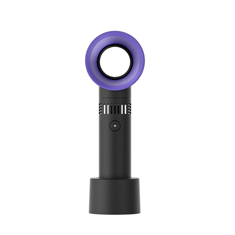 Portable Bladeless Fan USB Rechargeable - 3 Speed, Handheld & Desktop, 1200mAh Battery eprolo