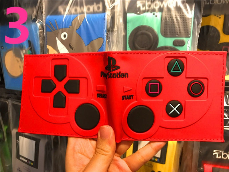 PS4 Controller Wallet, PU Leather Gamepad Coin Purse for Men & Women – Cute Gamer Gift eprolo