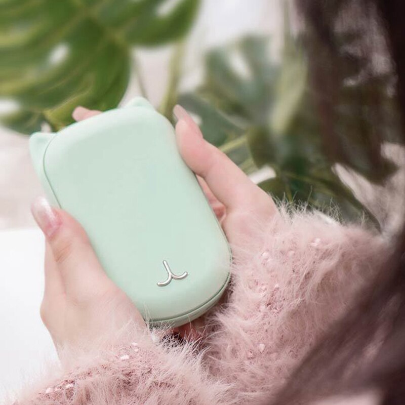 USB Rechargeable Hand Warmer & 3600mAh Power Bank, Portable Mini Heater for Winter eprolo