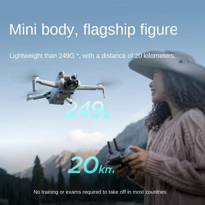 DJI Mini 4 Pro 48MP 4K/60 fps HDR Drone with ActiveTrack & 20 km Range eprolo