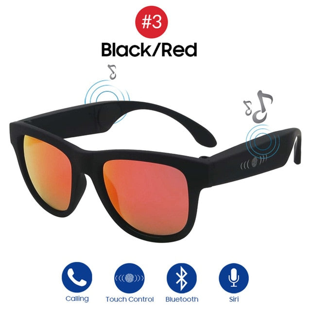 VIVIBEE G1 Bone Conduction Bluetooth Smart Sunglasses Polarized Audio UV400 eprolo