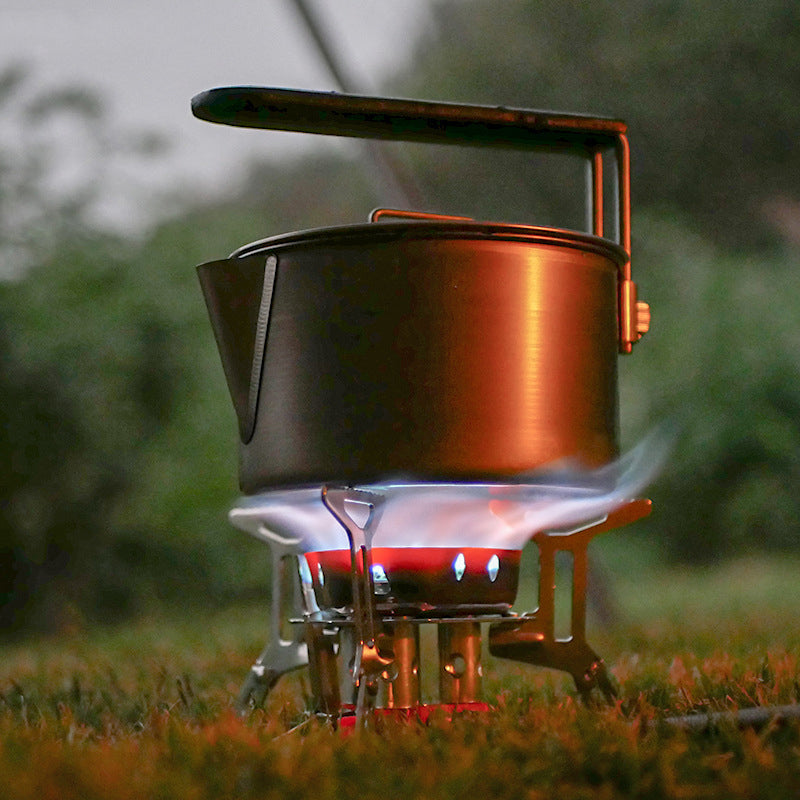 Portable Camping Gas Stove Windproof 5800W Butane Burner for Outdoor Hiking - Lumic Deals
