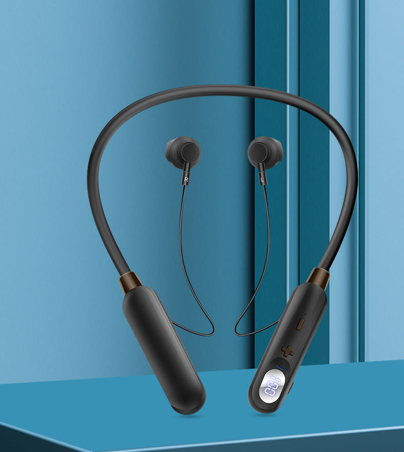 AKZ-R18 Wireless Bluetooth Earphones, Stereo Neck Hanging, 50-Hour Battery Life eprolo