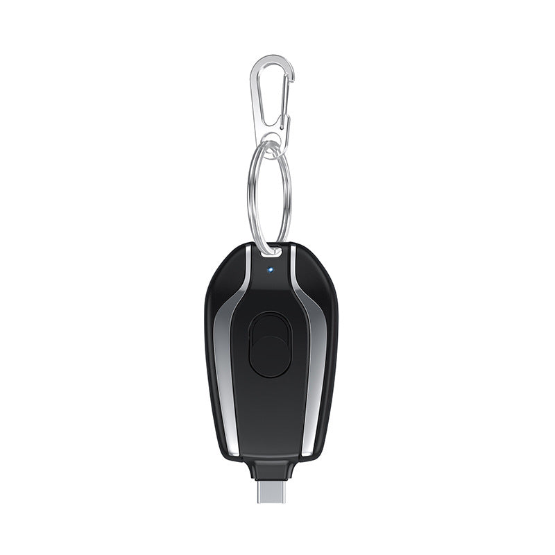 Mini Key Chain Portable Charging Power Bank 1500mAh Wireless Emergency Power eprolo
