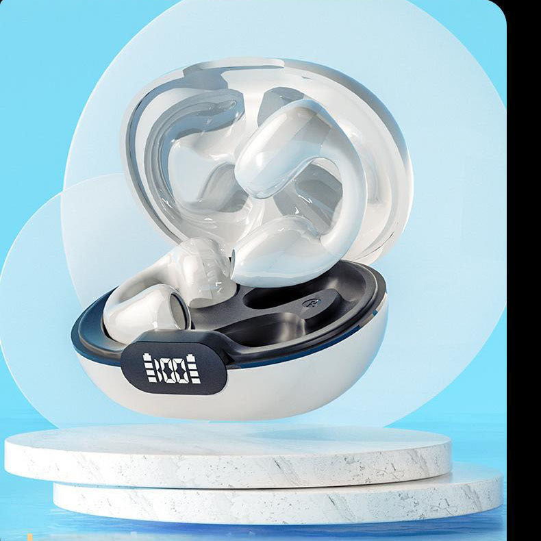 LY22 Clip-On Wireless Bluetooth 5.3 Earphones Bone Conduction Sports Headphones eprolo