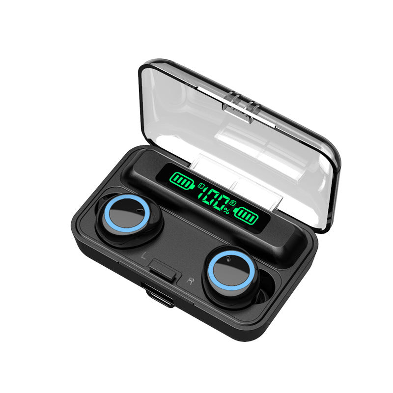 F9 Wireless TWS Bluetooth 5.1 Earbuds LED Display Power Bank Touch Control IPX7 eprolo