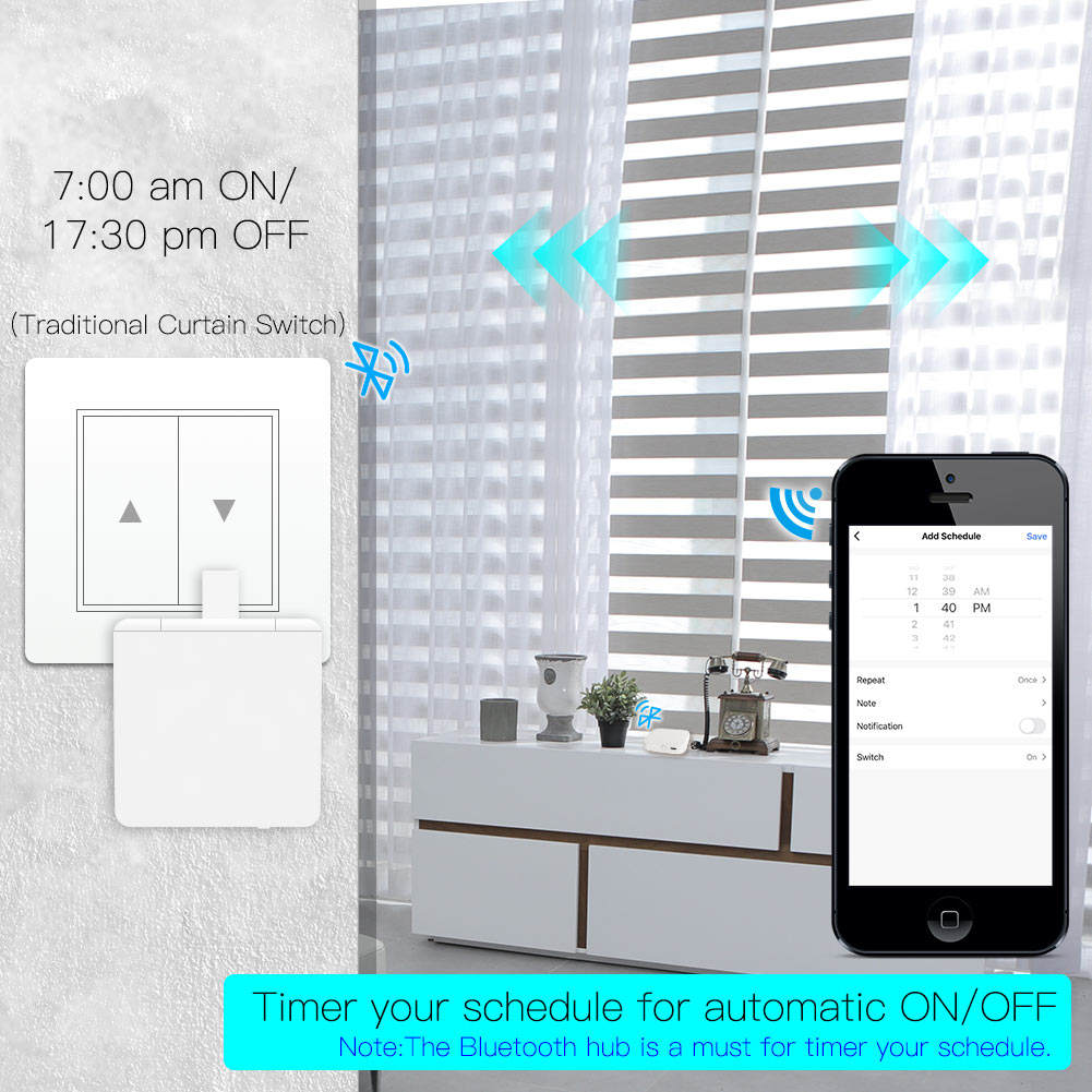 Smart Bluetooth Fingerbot for Home Automation, Alexa & Google Assistant Compatible eprolo