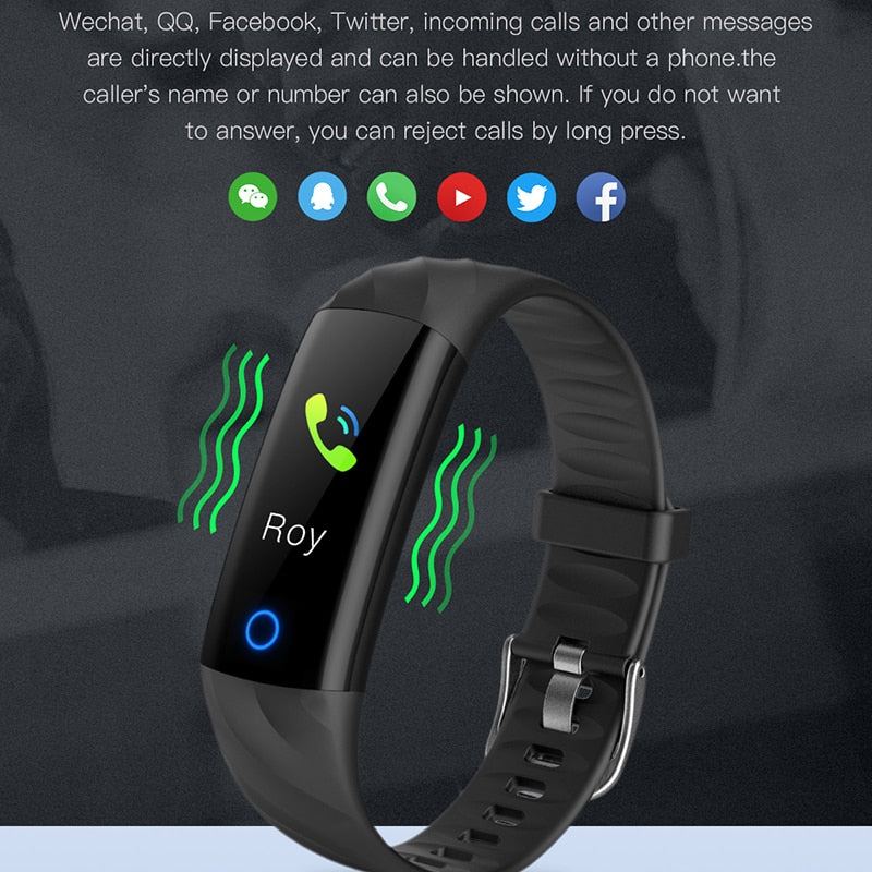 S5 Smart Bracelet - Heart Rate, Blood Oxygen, IP68 Waterproof Fitness Tracker eprolo