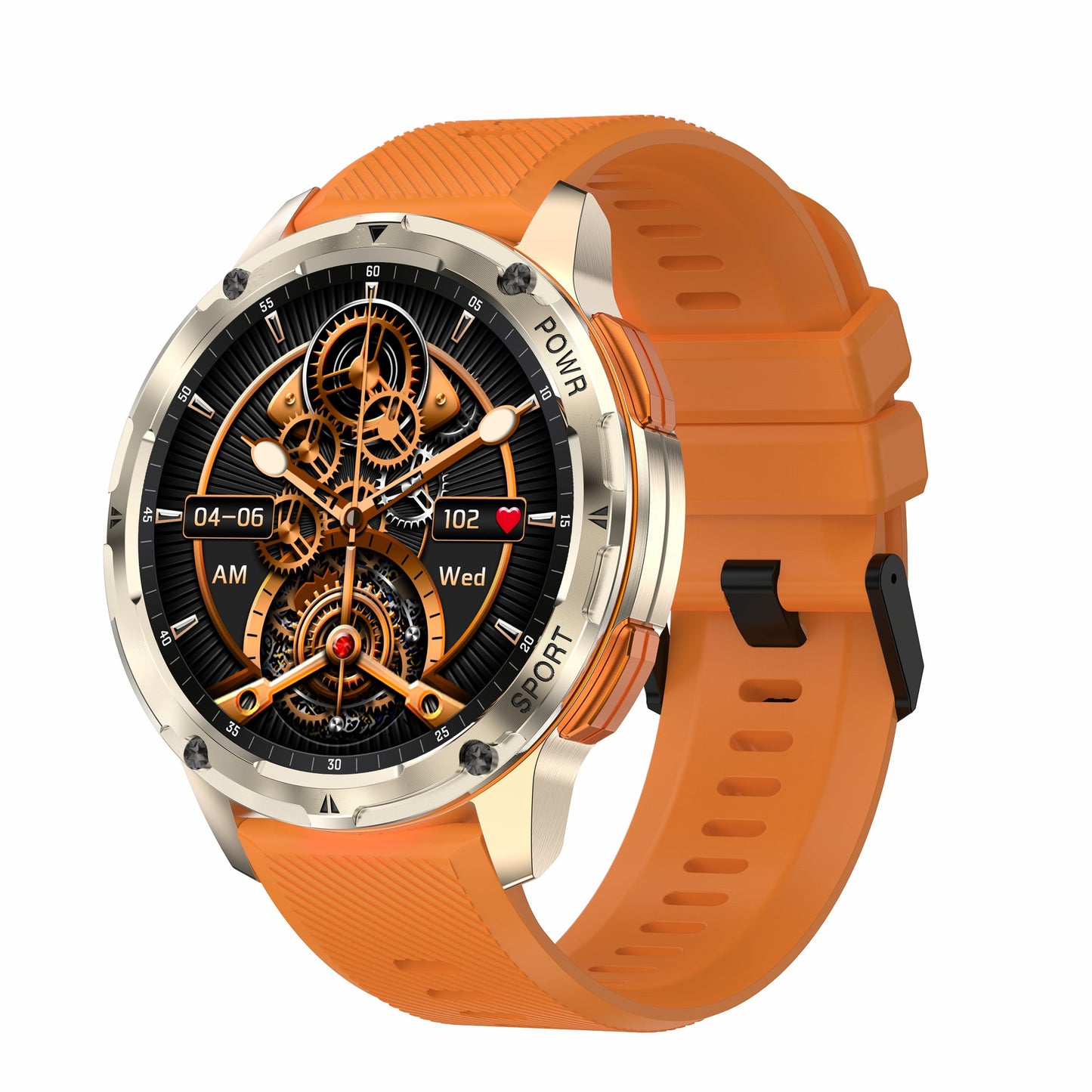 AK59 Smart Watch w/ AMOLED Screen, Heart Rate, Blood Pressure, Blood Oxygen Monitoring, Bluetooth Call, IP68 Waterproof eprolo
