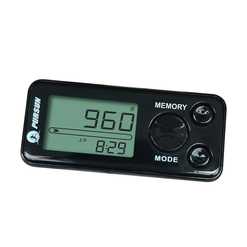 PURSUN PS-5B 3D Pedometer – Step Counter with Clock, Memory, Calorie & Distance Tracker eprolo