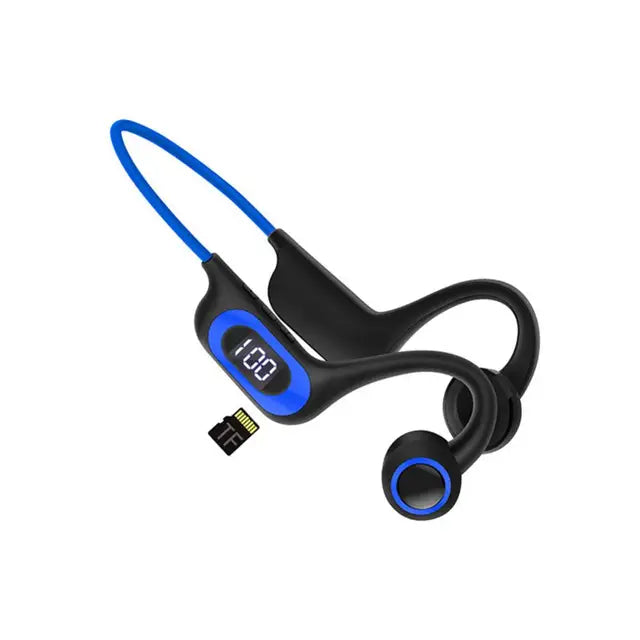 AKZ-G3 Bone Conduction Bluetooth Headphones, 30h Battery, Sports & Running Headset eprolo