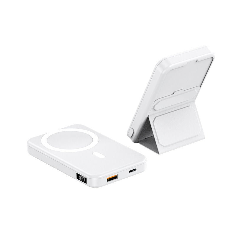 A27-1 10000mAh Magnetic Wireless Power Bank 22.5W Fast-Charger & Stand - Lumic Deals