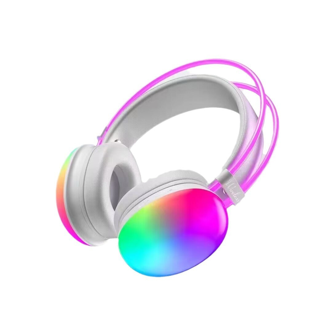 YDM78 Bluetooth 5.3 Gaming Headset, RGB Luminous, HiFi Stereo, 8H+ Battery Life eprolo