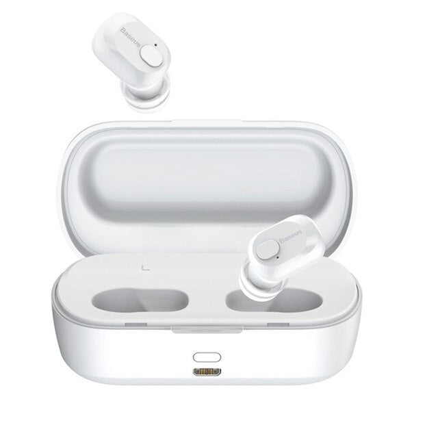 Baseus Encok W01 TWS Bluetooth 5.0 Earphones, Wireless Stereo Bass, HD Calls, 6H Playtime, Sweatproof eprolo