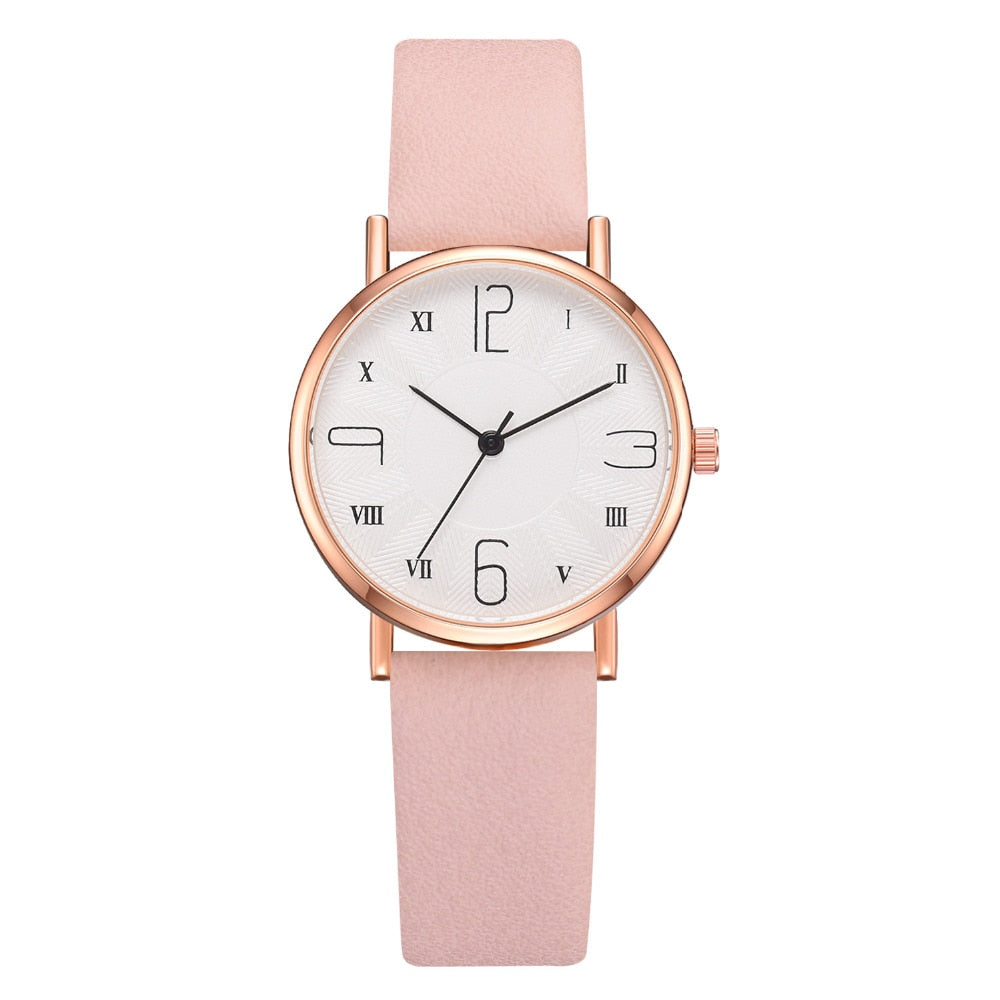 SPRAOI 533 Women’s Quartz Watch – Luxury Leather Strap Fashion Timepiece eprolo