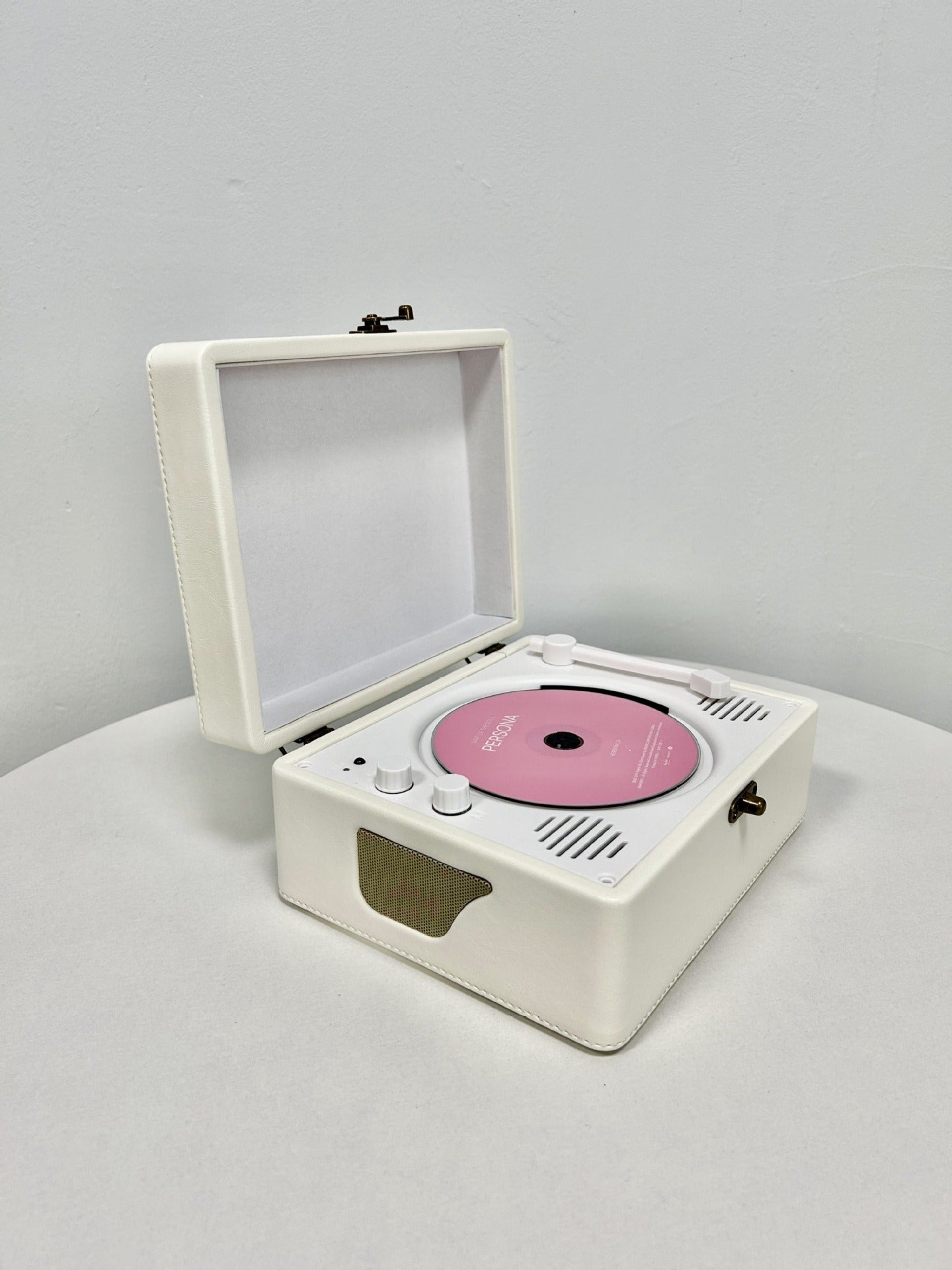 Vintage Horn Bluetooth Speaker CD Player Portable All‑in‑One Music System eprolo