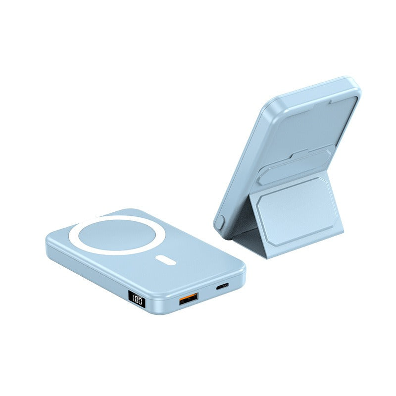 A27-1 10000mAh Magnetic Wireless Power Bank 22.5W Fast-Charger & Stand - Lumic Deals