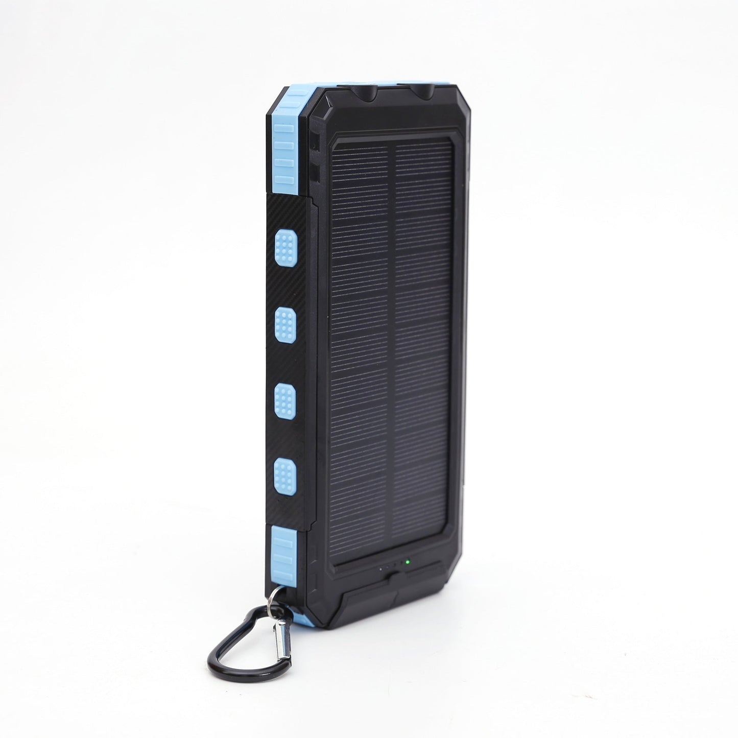 Ultra Thin 20000mAh Solar Power Bank Waterproof Dual LED Flashlights Compass eprolo
