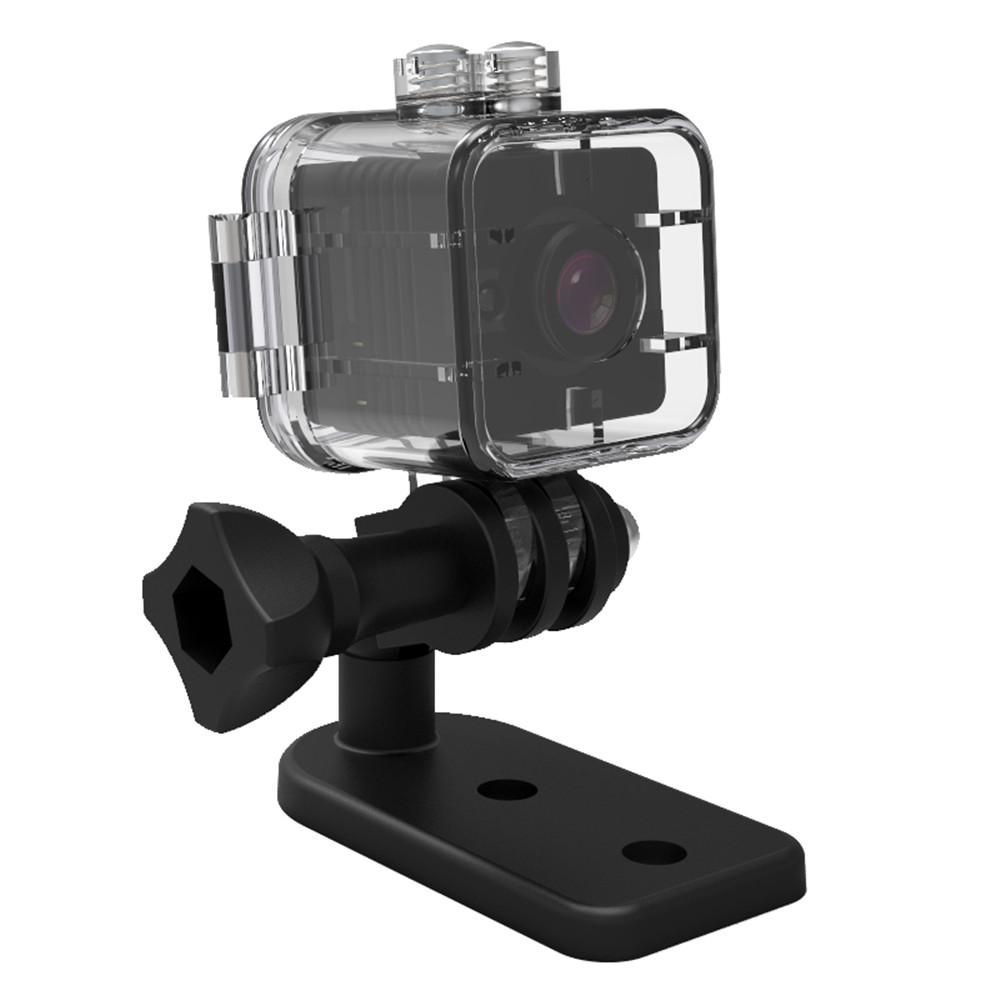 SQ12 HD 1080P Mini Camera: Night Vision, Waterproof, Sport DV Camcorder – Black eprolo