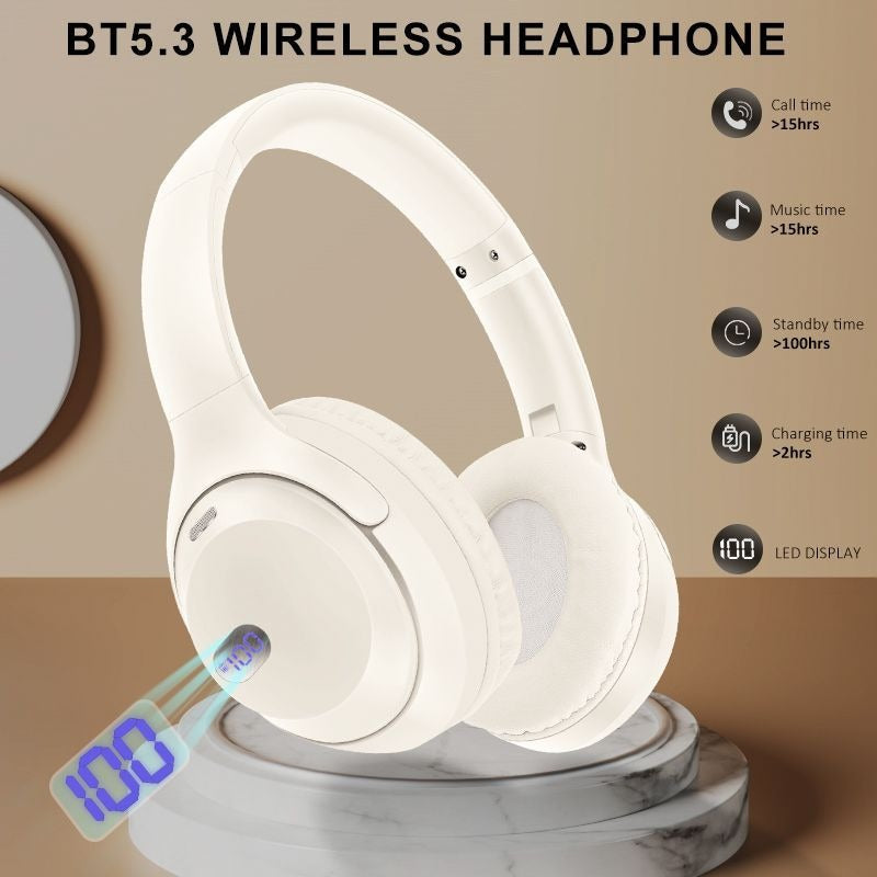 WH‑1000XM4 Bluetooth Headphones 15H Playtime Foldable LED Display eprolo