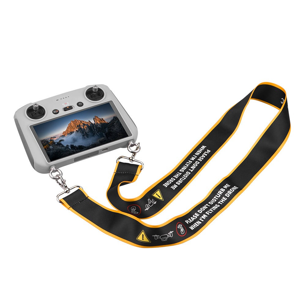DJI RC Neck Strap for Mini 3 Pro - Comfortable Single Strap w/ Safety Slogan, Fits RC Pro & RC eprolo