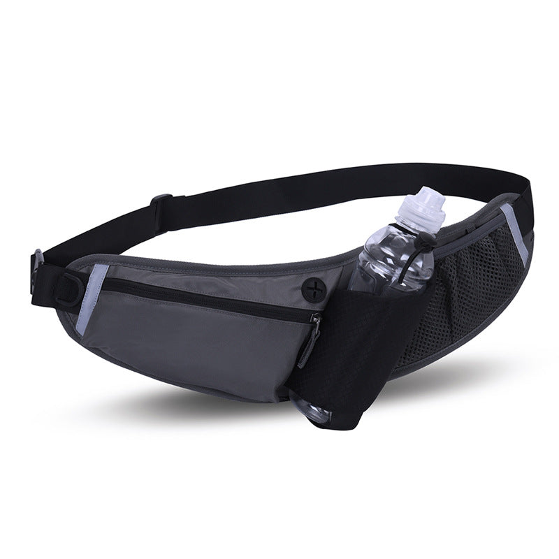 Multifunctional Fitness Waist Bag with Water Bottle Holder for Running Jogging eprolo