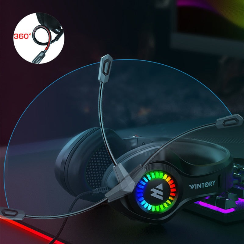 Ultimate Wintory M3 Gaming Headset – Wired RGB Over‑Ear Comfort eprolo