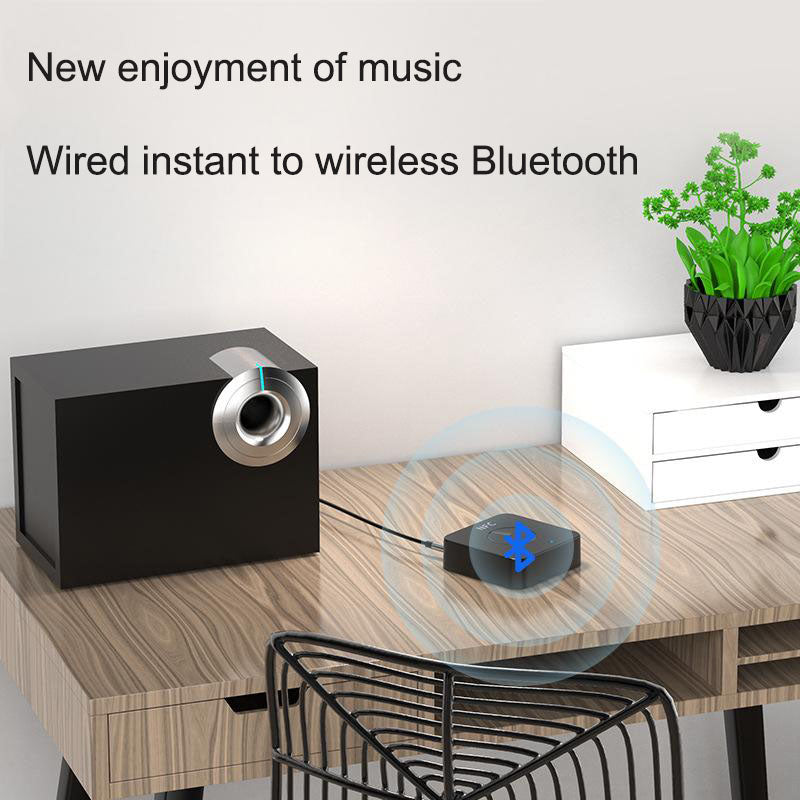 2-in-1 Bluetooth 5.0 Receiver & Transmitter with RCA/AUX, NFC, 15M Range, 8H Battery eprolo