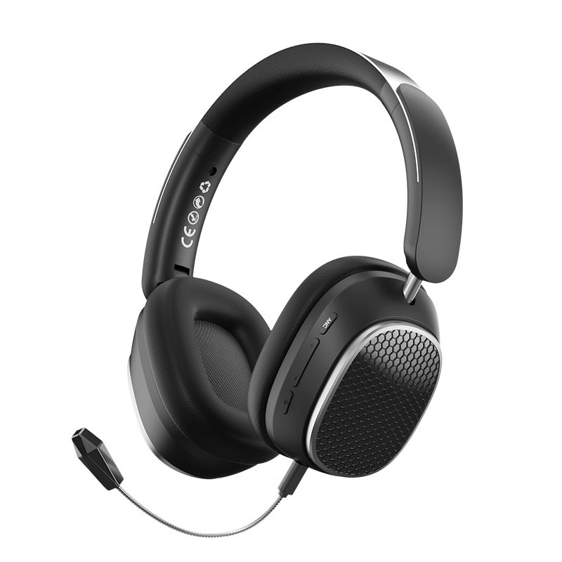 M12 Bluetooth Headset Wireless ANC Noise-Cancelling Headphones 40MM Speaker eprolo
