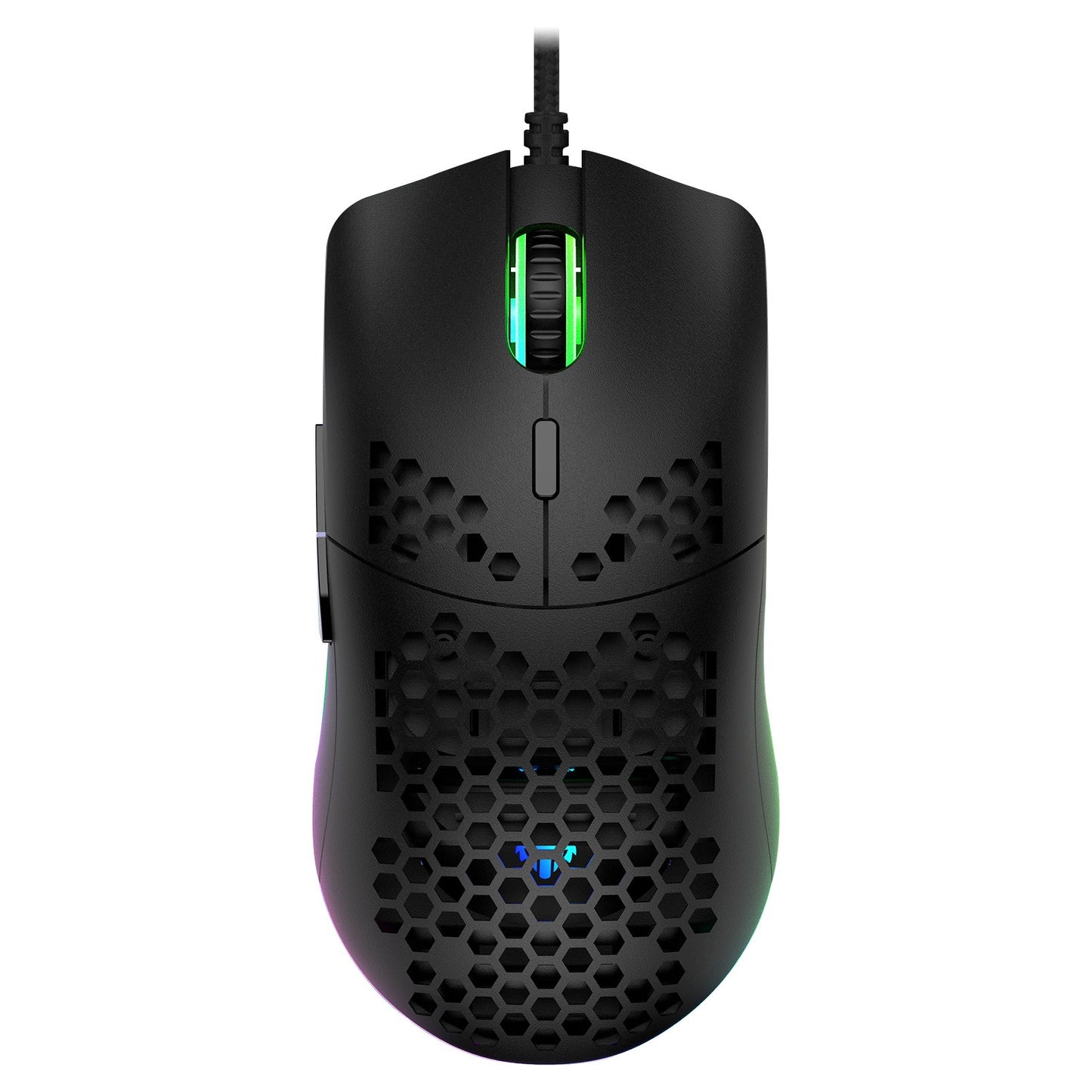 RGB Wired Gaming Mouse, 6 Programmable Buttons, Macro Support, for PC
