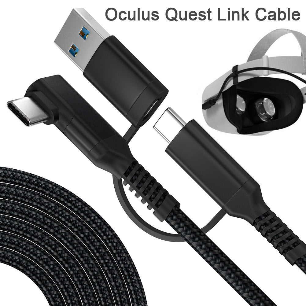 Oculus Quest 2 Link Cable 20FT 16FT 10FT USB-C Fast Charging VR PC Data Cord eprolo