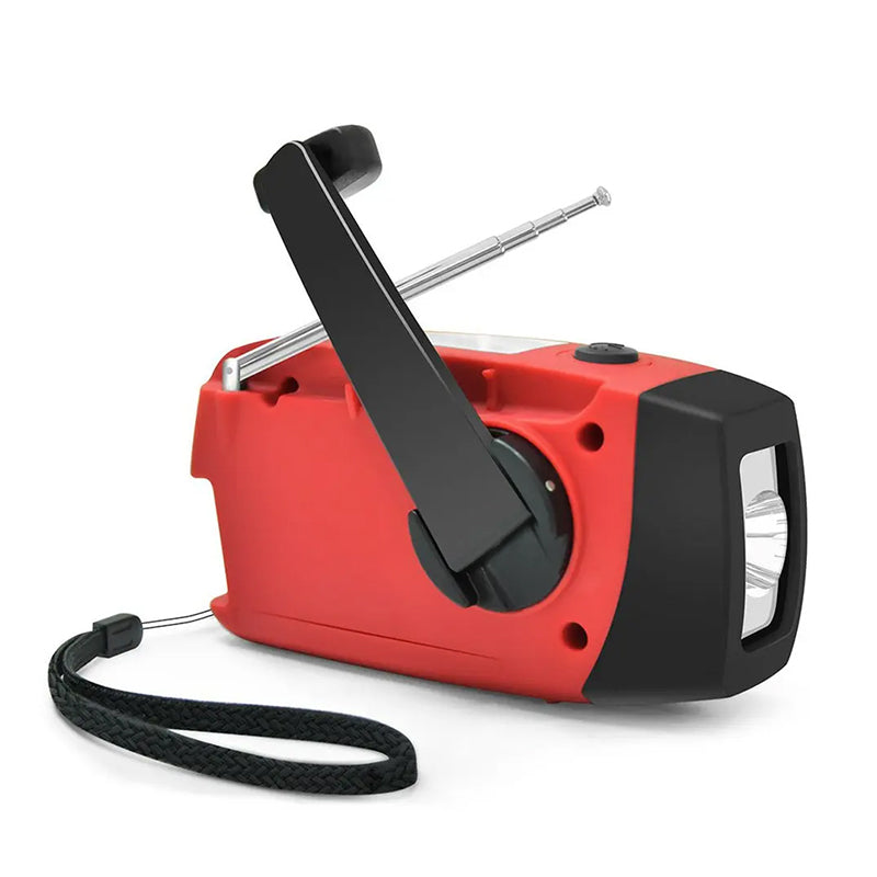 Emergency Solar Hand Crank Radio Power Bank with Flashlight & NOAA eprolo