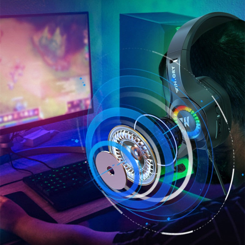 Ultimate Wintory M3 Gaming Headset – Wired RGB Over‑Ear Comfort eprolo