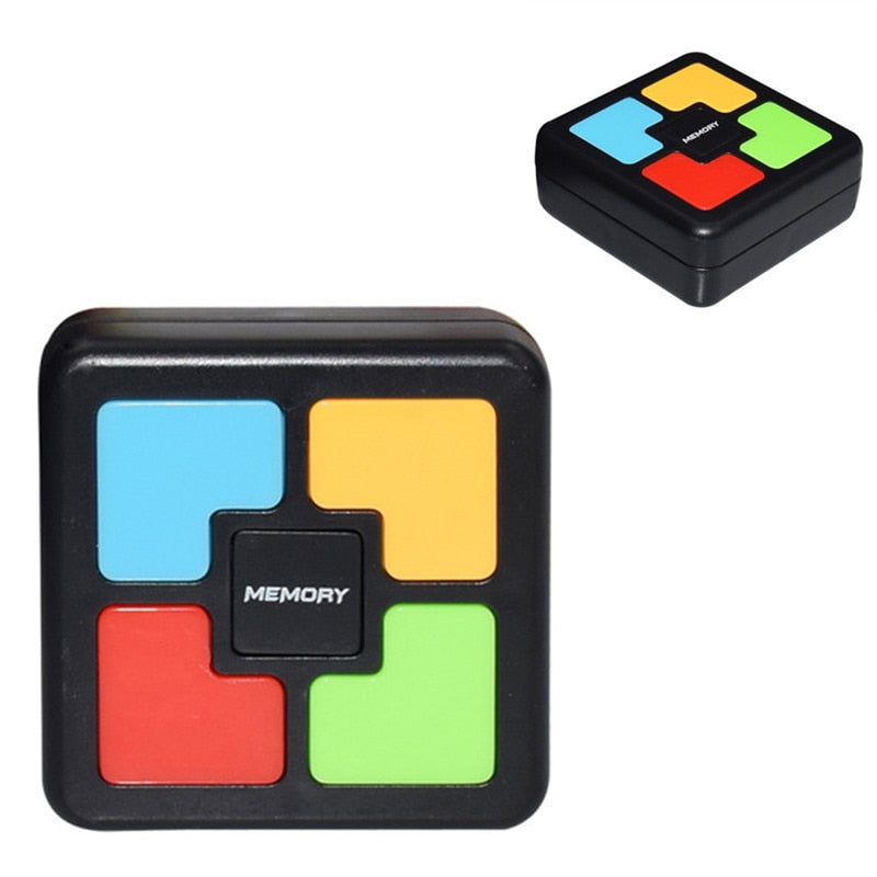 Educational Memory Game Machine with Lights & Sounds - Interactive Memory Training Toy for Kids (A/B/C Options) eprolo
