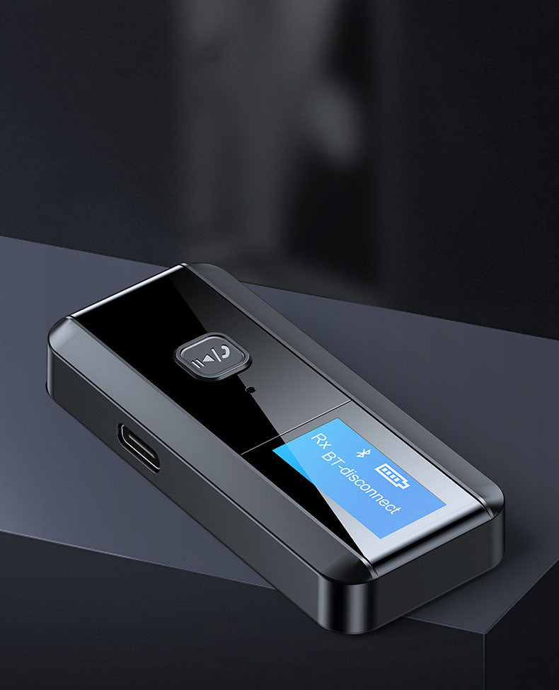C29 Bluetooth 5.0 Transmitter Receiver 2-in-1 Audio Adapter with LCD Display eprolo
